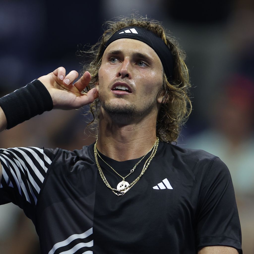 Alexander Zverev bei den US Open 2023