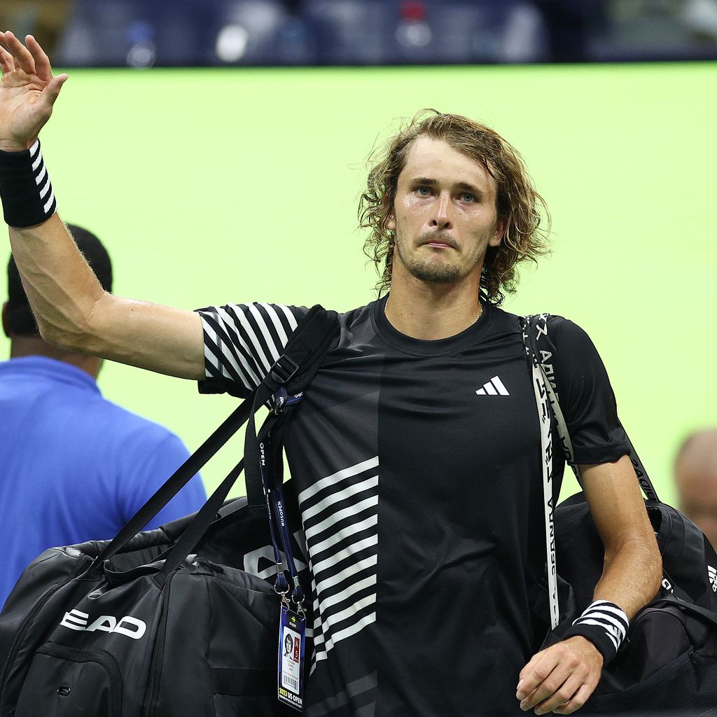 Alexander Zverev bei den US Open 2023