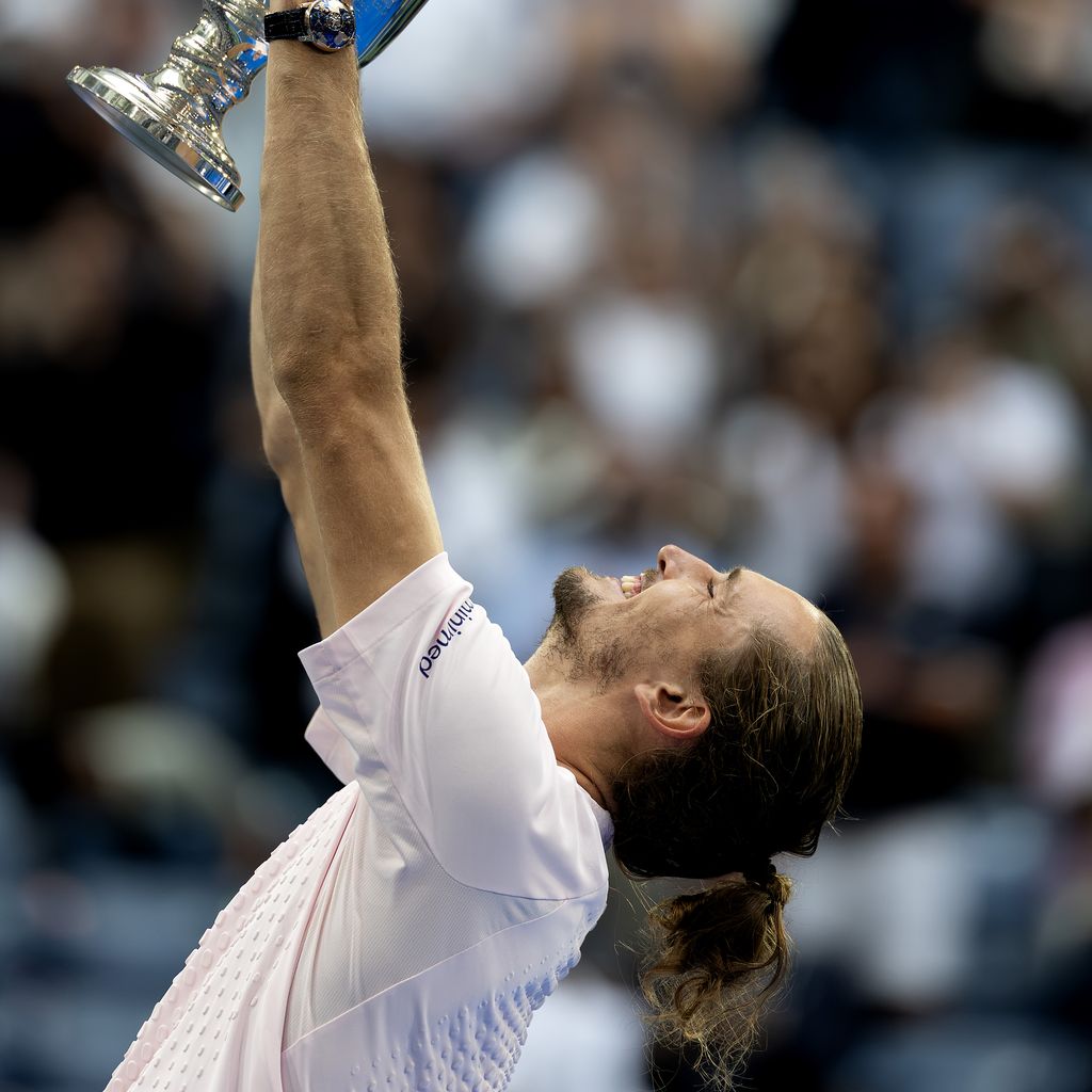 Alexander Zverev feiert in New York den Finalsieg gegen Ben Shelton bei den US Open 2026