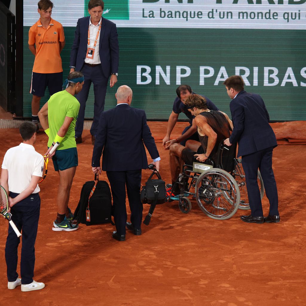 Alexander Zverev im Halbfinale der French Open 2022