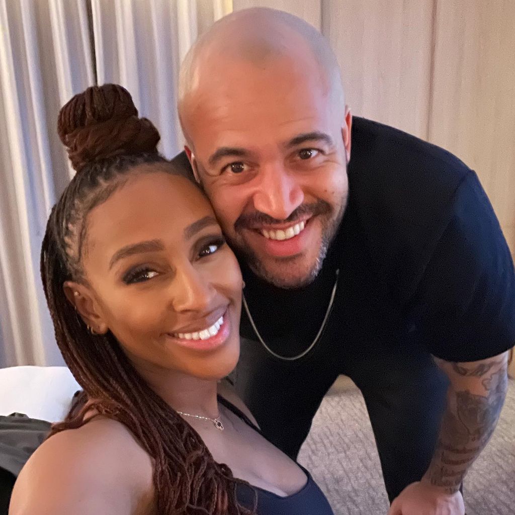 Alexandra Burke und Darren Randolph im Februar 2022