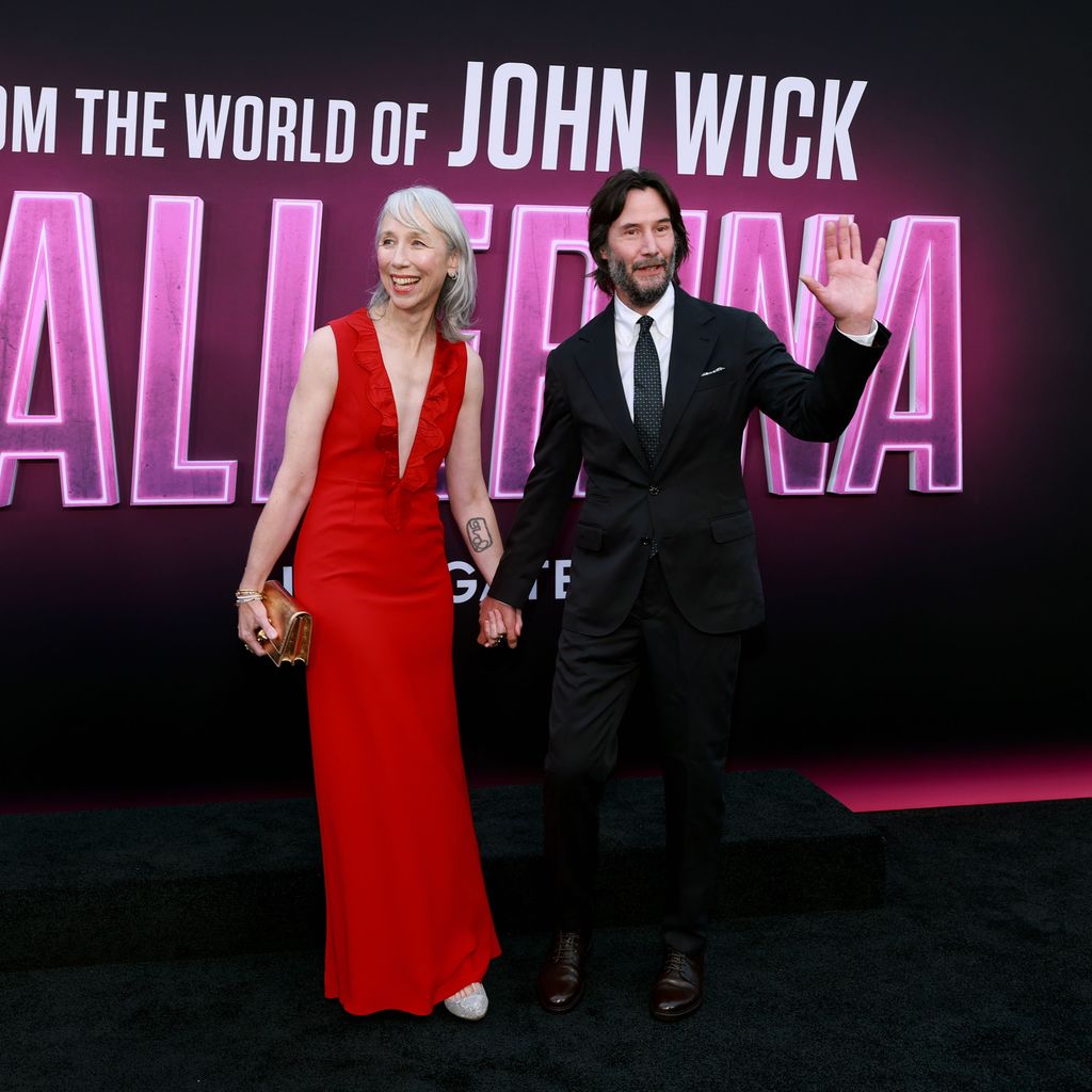 Alexandra Grant und Keanu Reeves im Juni 2025