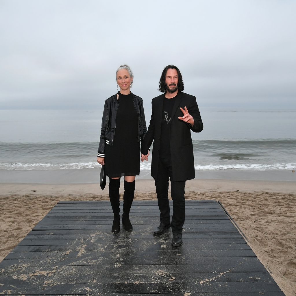 Alexandra Grant und Keanu Reeves in Malibu, 2019