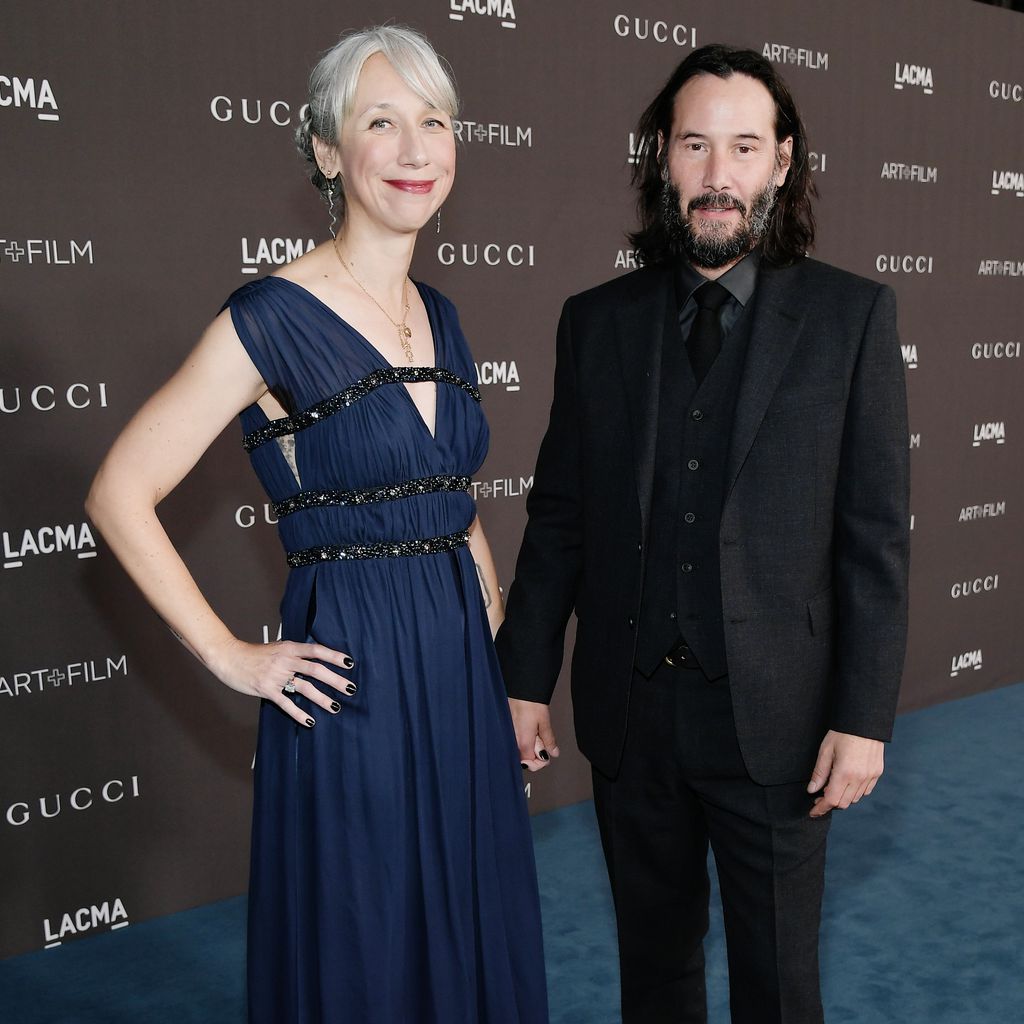 Alexandra Grant und Keanu Reeves 2019 in Los Angeles