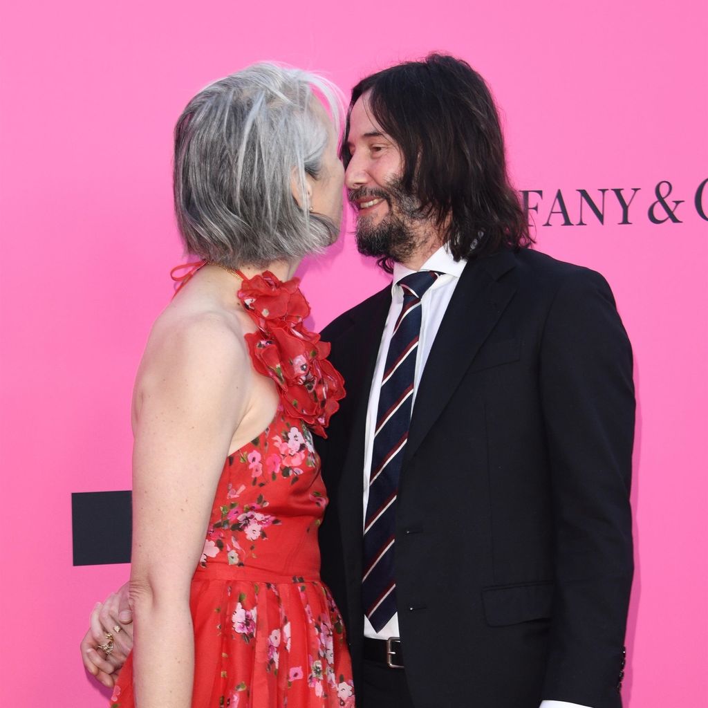Alexandra Grant und Keanu Reeves, April 2023