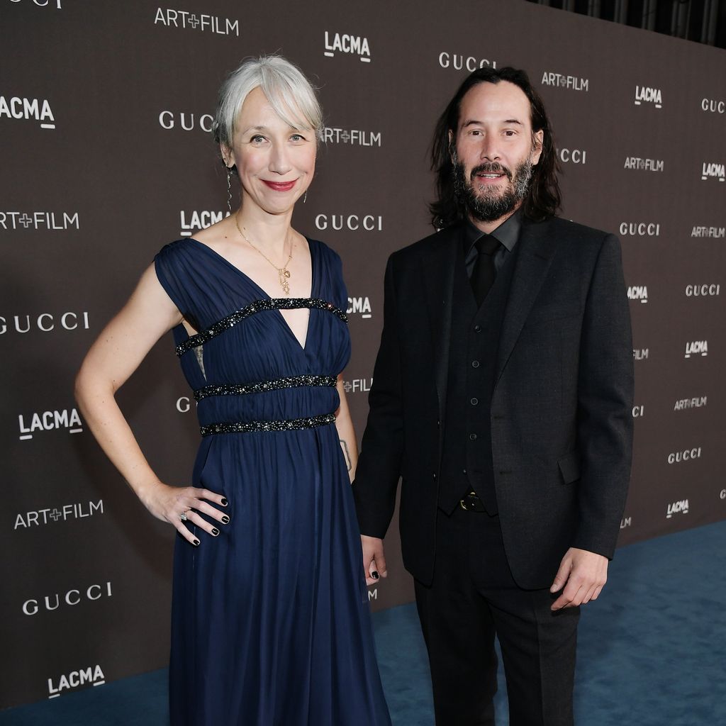 Alexandra Grant und Keanu Reeves, November 2019