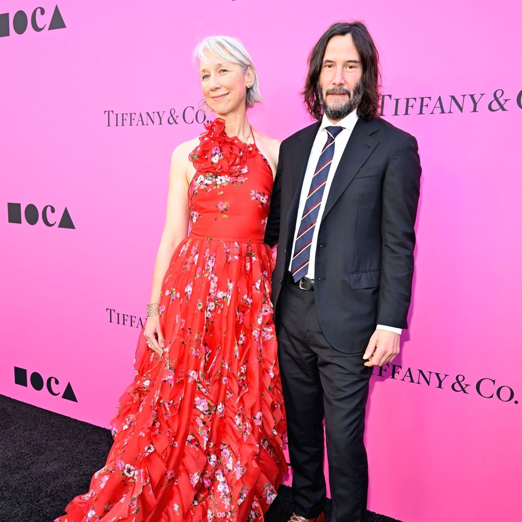 Alexandra Grant und Keanu Reeves, April 2023
