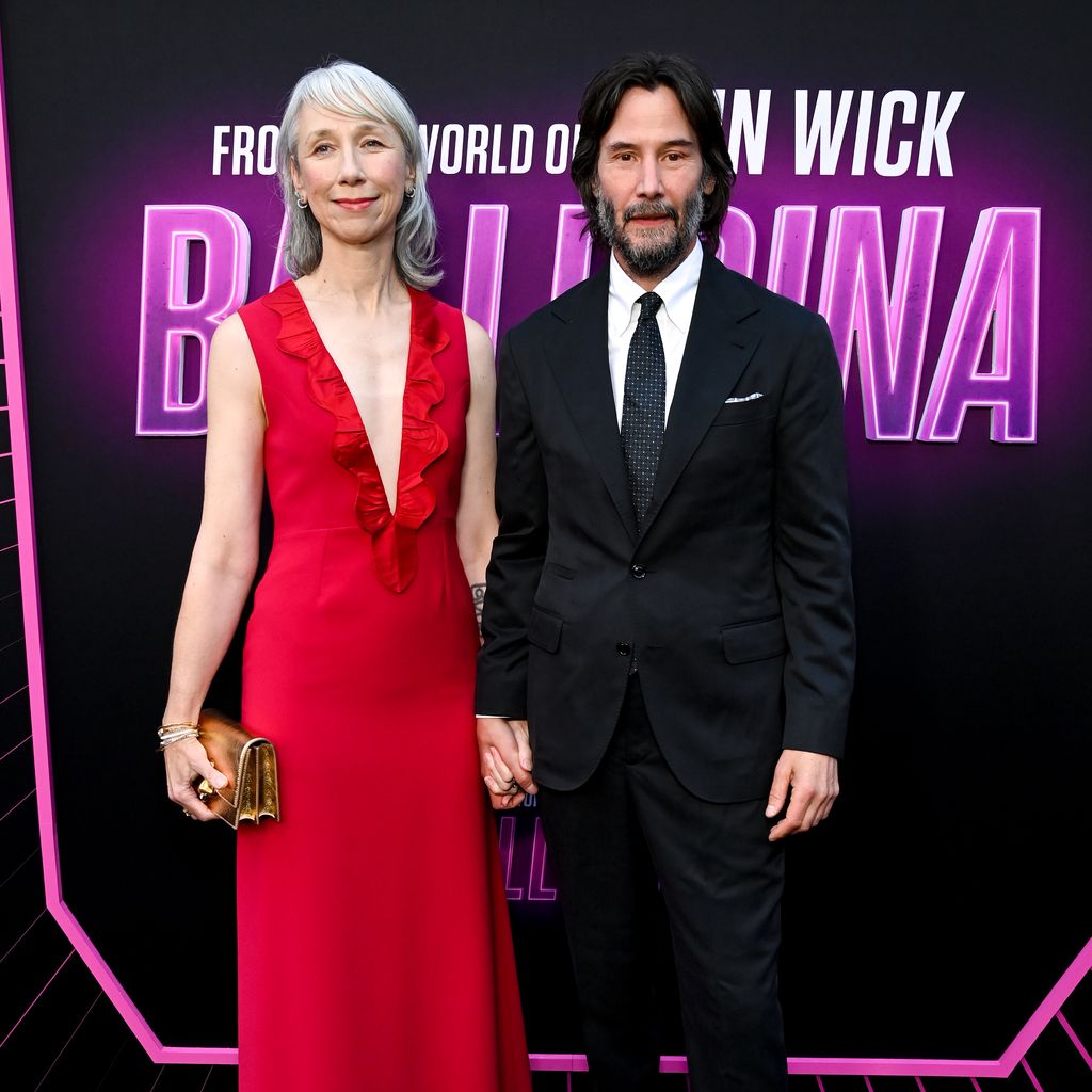 Alexandra Grant und Keanu Reeves bei der Premiere von "Ballerina" in Hollywood