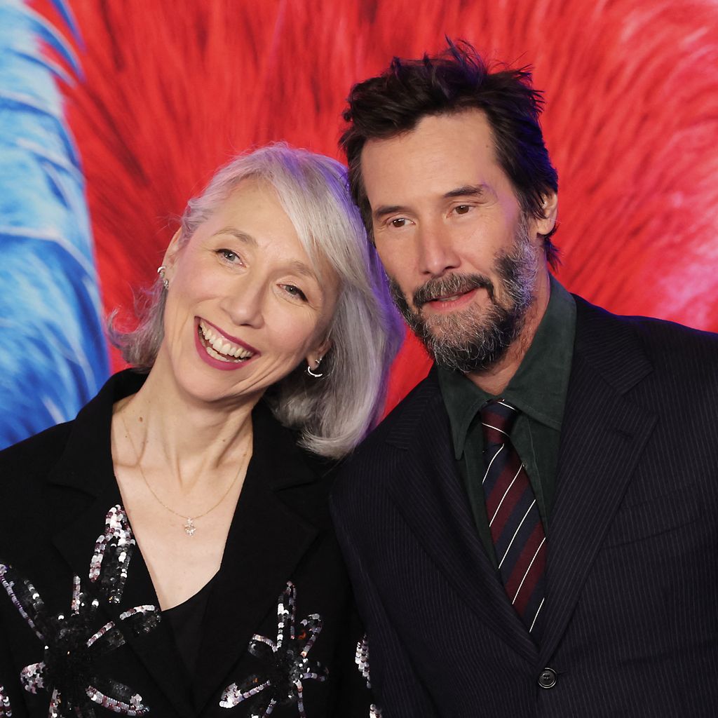Alexandra Grant und Keanu Reeves, Dezember 2024