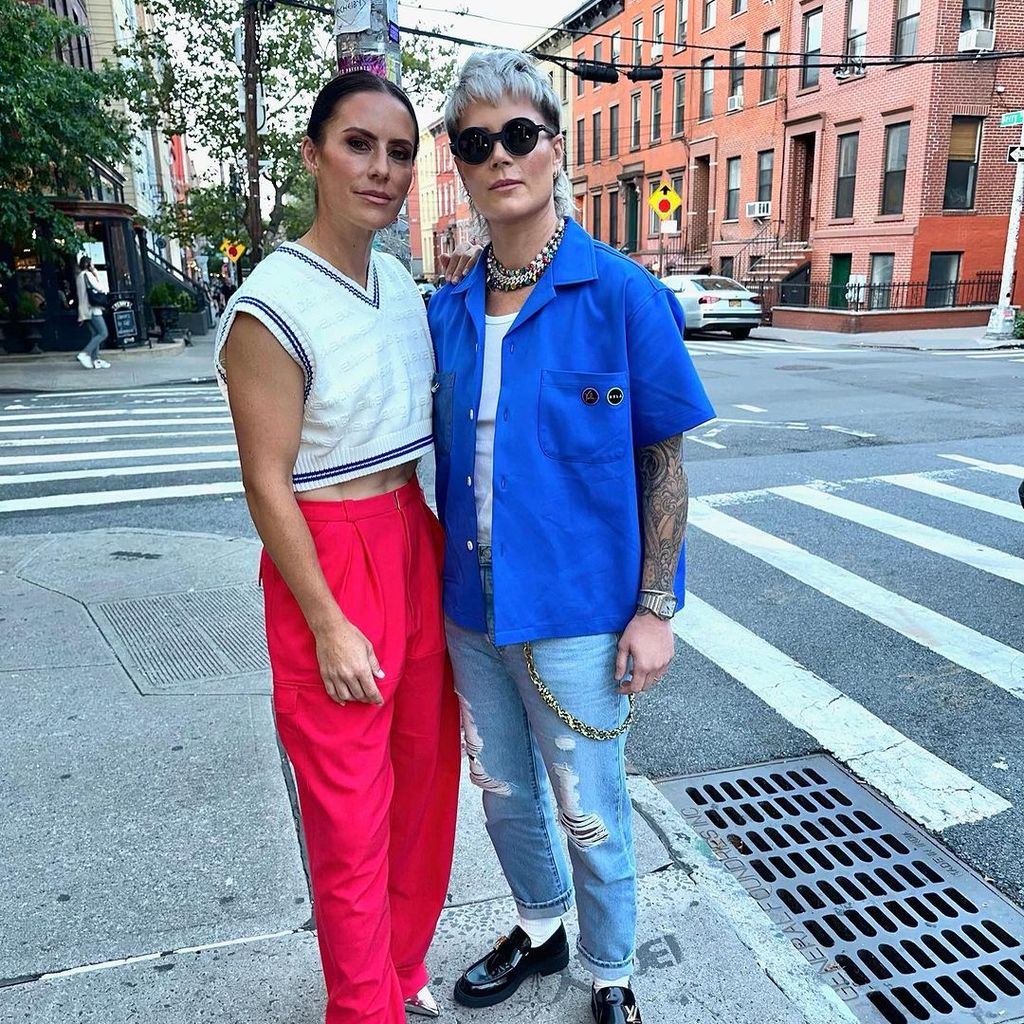Alexandra Krieger und Ashlyn Harris, Fußballerinnen