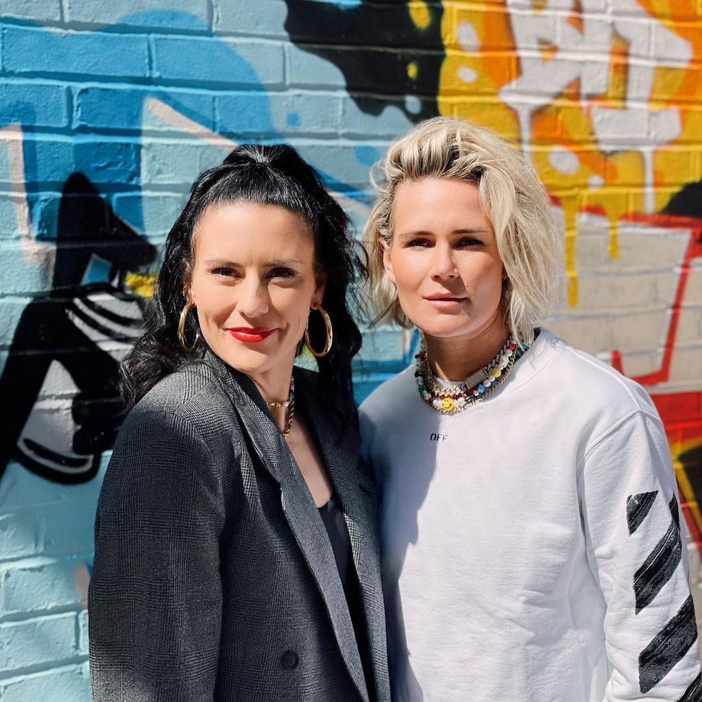 Alexandra Krieger und Ashlyn Harris, Fußballerinnen