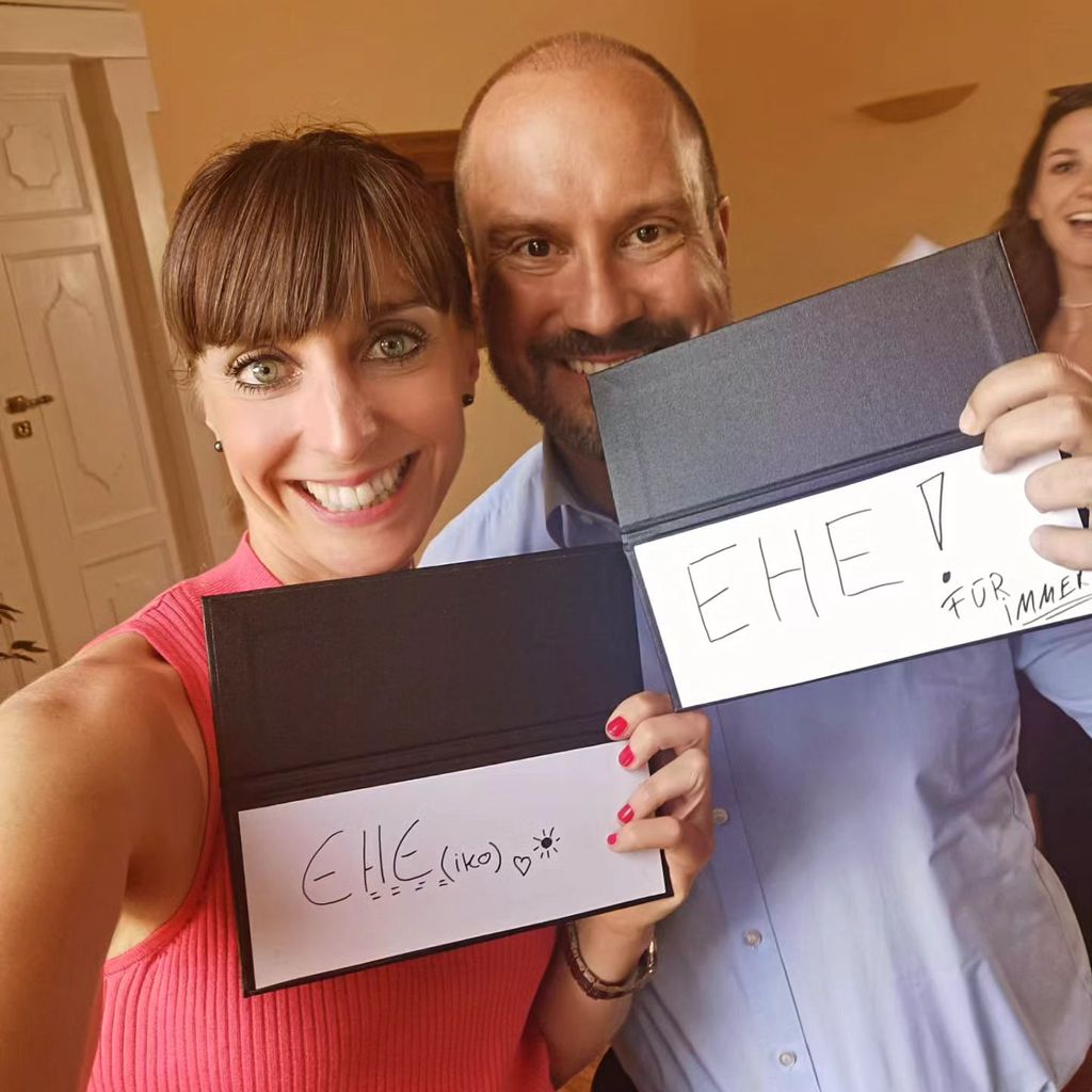Alexandra und Heiko beim "Hochzeit auf den ersten Blick"-Finale