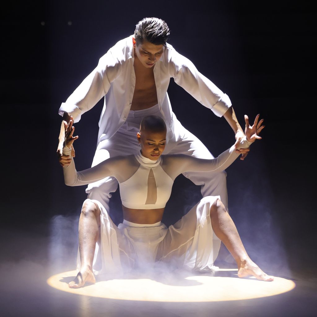 Alexandru Ionel und Sharon Battiste bei "Let's Dance" 2023