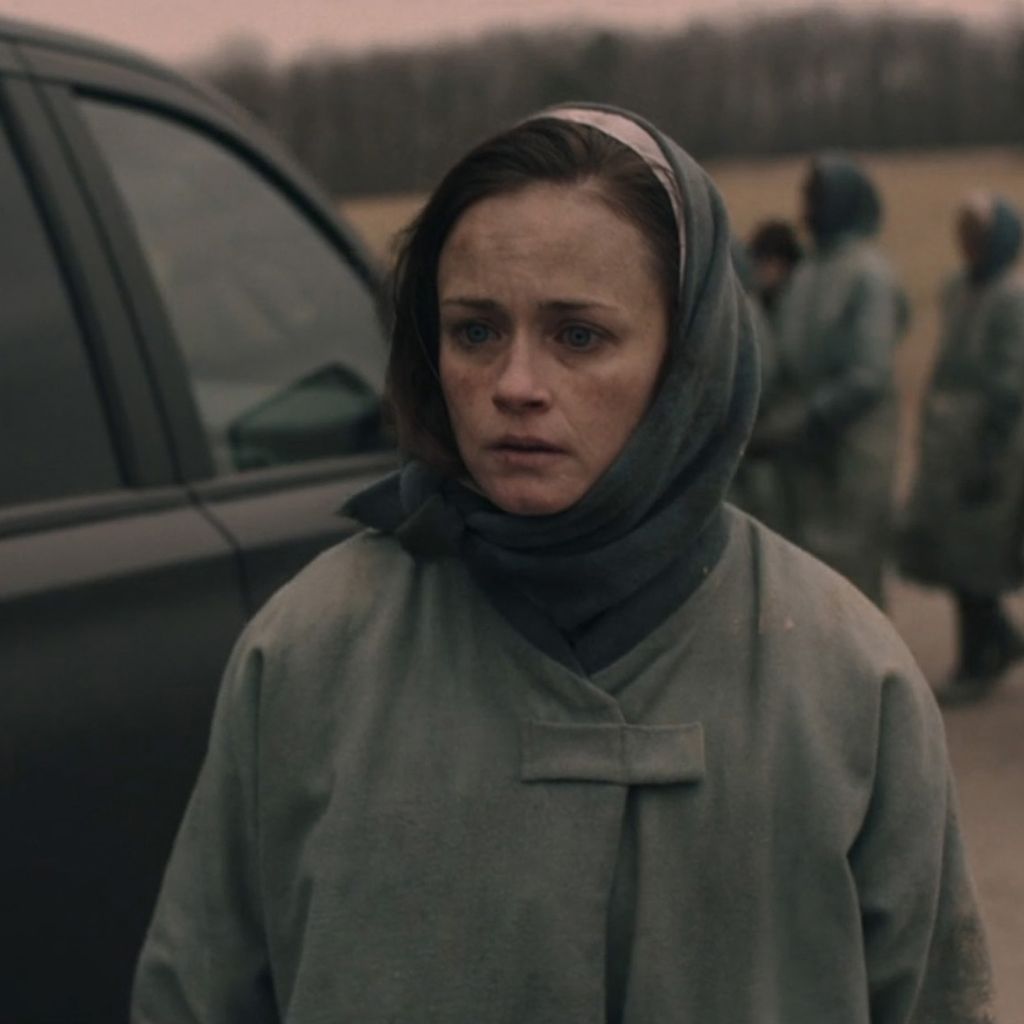 Alexis Bledel in "The Handmaid's Tale"