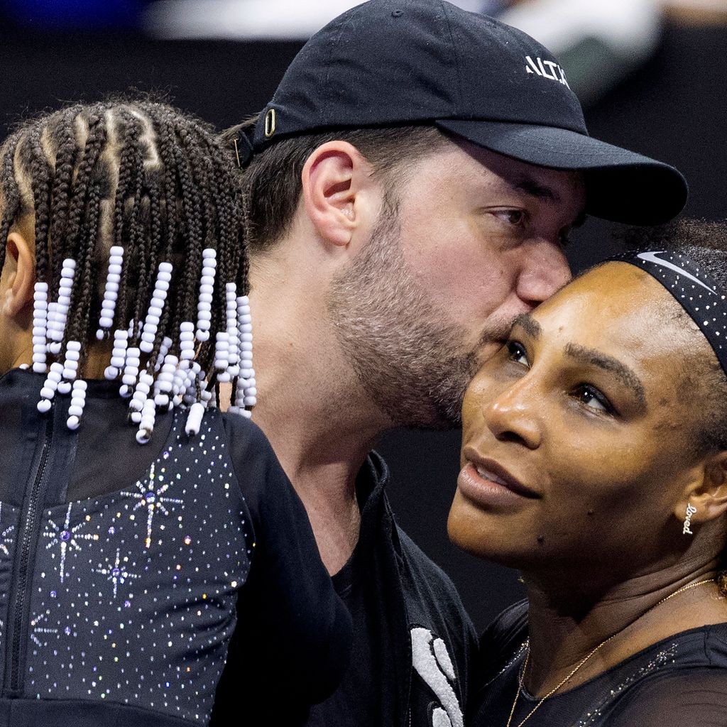 Alexis Ohanian und Serena Williams mit ihrer Tochter Olympia