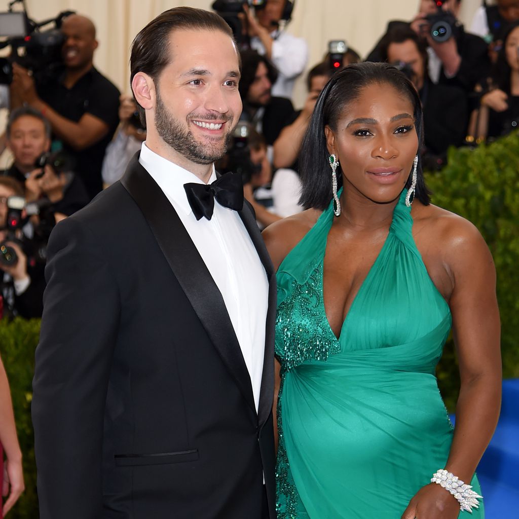 Alexis Ohanian und Serena Williams bei der Met Gala 2017