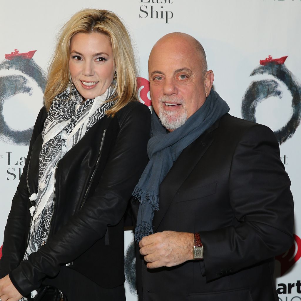 Alexis Roderick und Billy Joel bei einer Broadway-Premiere