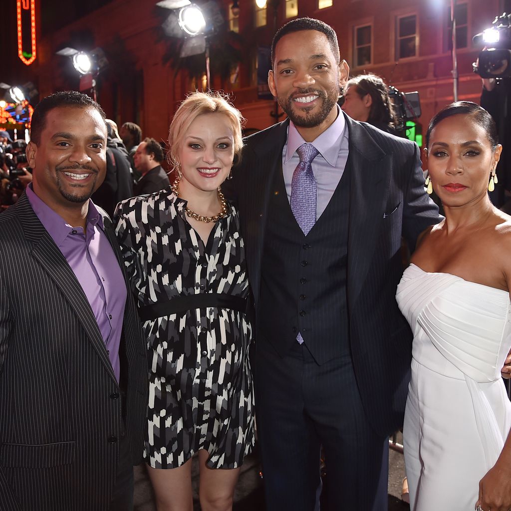 Die Ehepaare Alfonso Ribeiro & Angela Unkrich sowie Will Smith & Jada Pinkett Smith in Hollywood