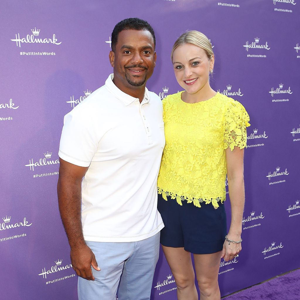 Alfonso Ribeiro mit seiner Frau Angela