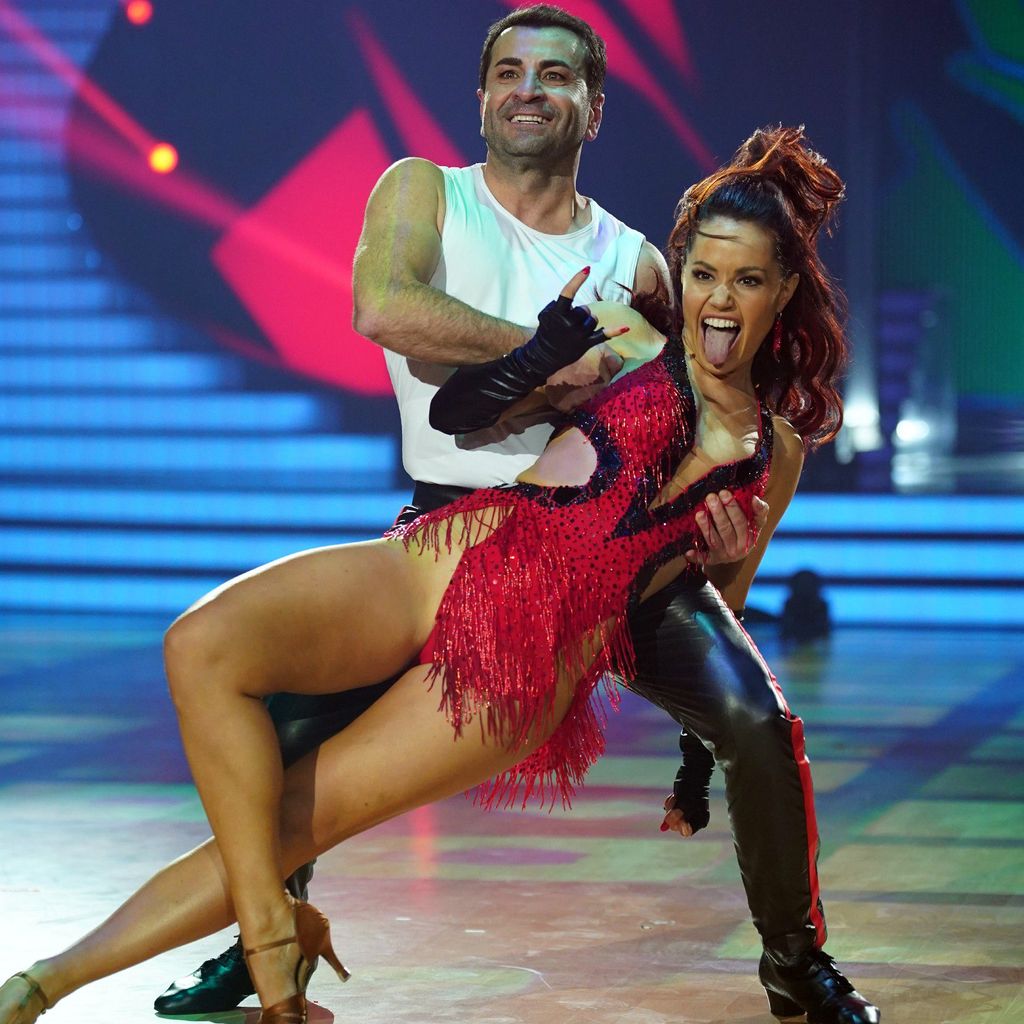Ali Güngörmüs und Christina Luft bei "Let's Dance"