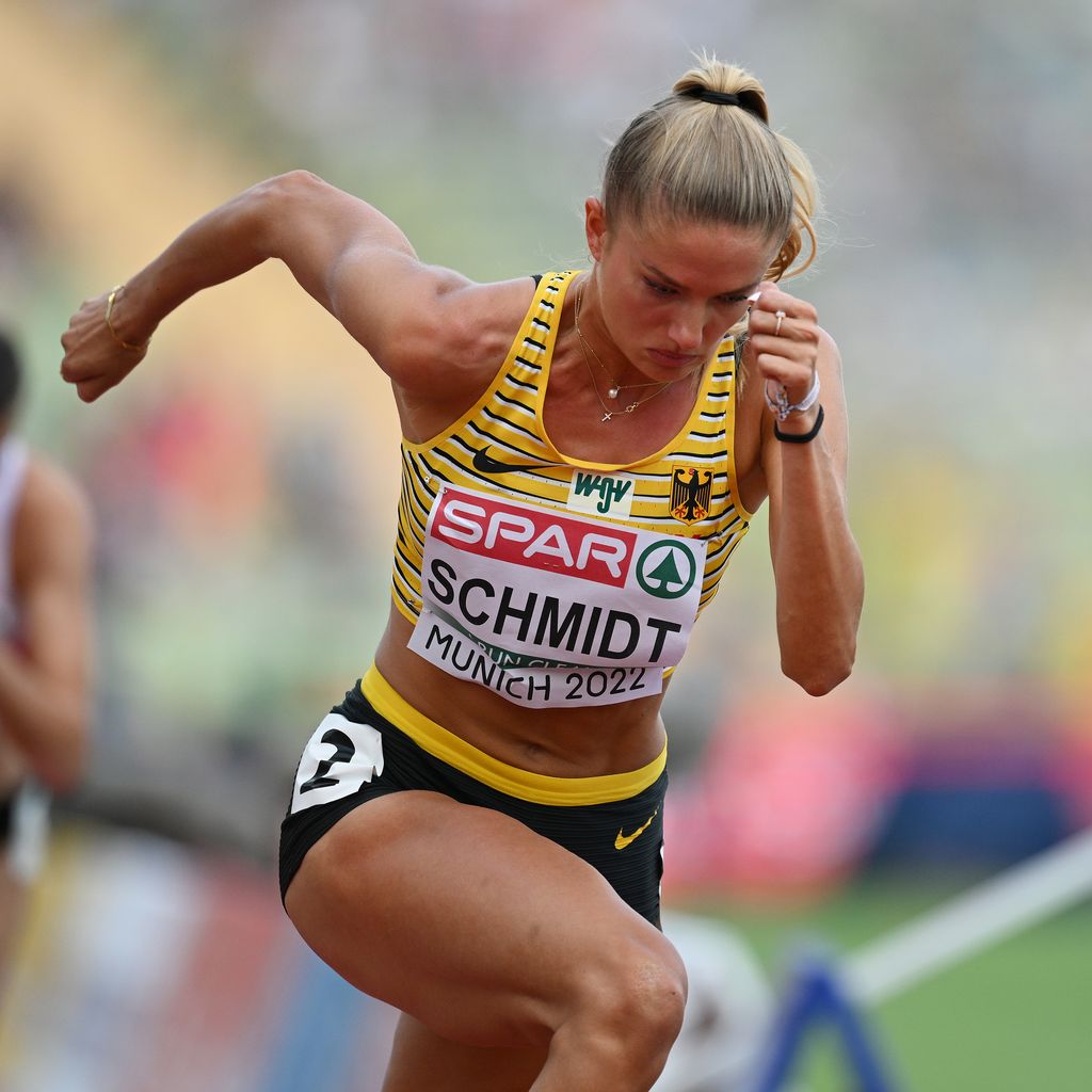 Alica Schmidt, Leichtathletin