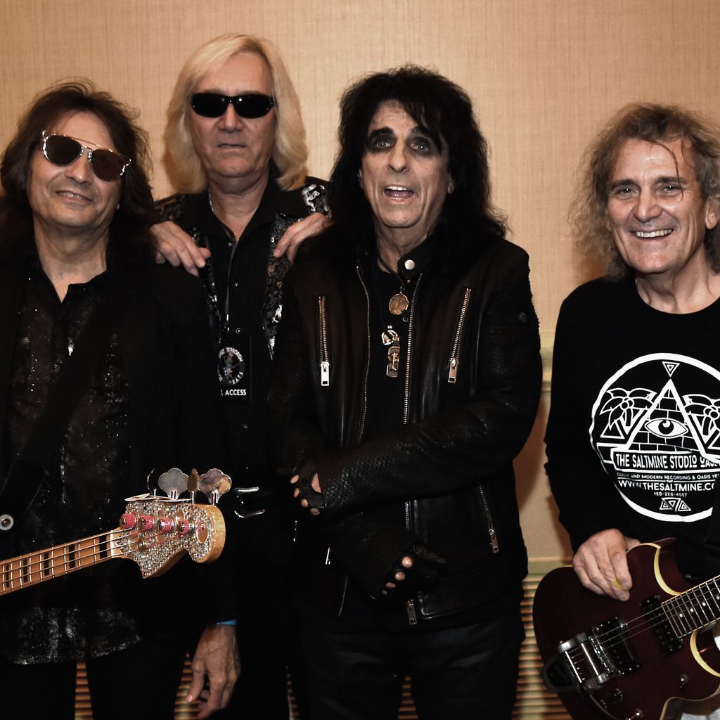 Alice Cooper mit seiner Band beim Music Biz 2017 - Industry Jam 2