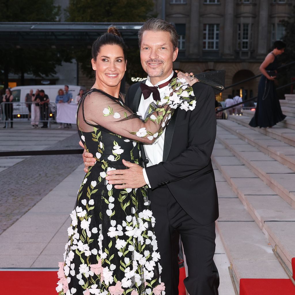 Alice Krüger und Hardy Krüger Jr. beim 28. Leipziger Opernball in Leipzig