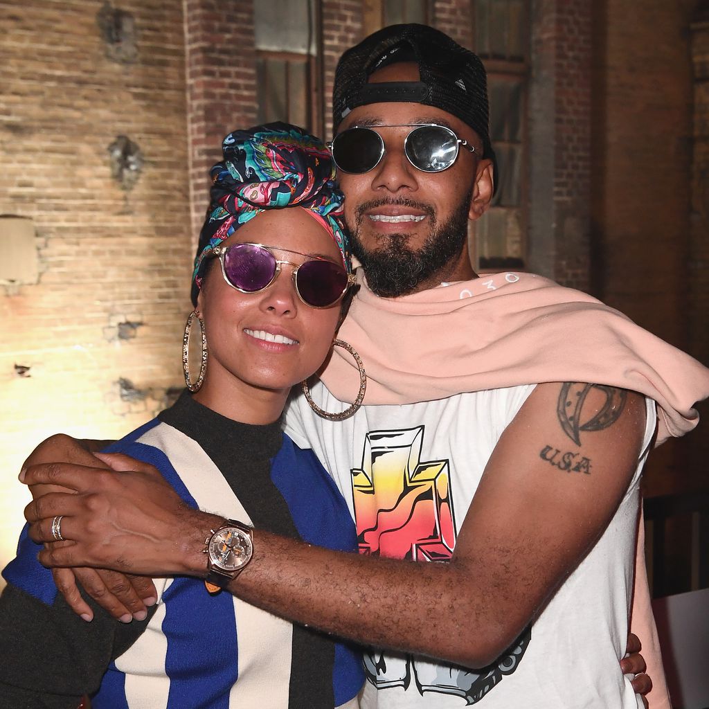 Alicia Keys und Ehemann Swizz Beatz auf seiner "No Comission"-Ausstellung in Berlin