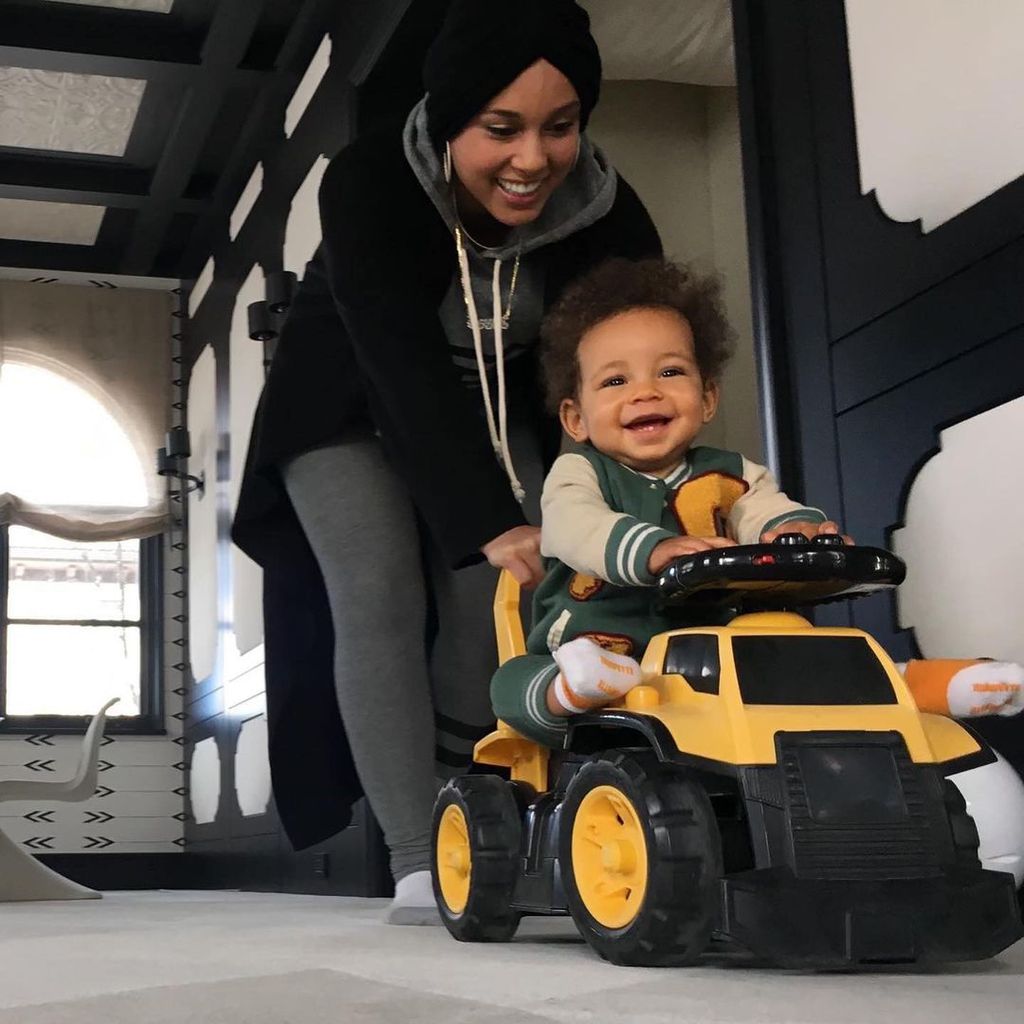 Alicia Keys und ihr Sohn Genesis Ali Dean