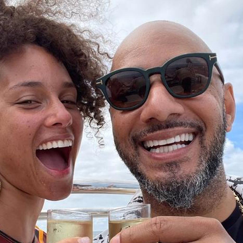 Alicia Keys und ihr Mann Swizz Beat, Juli 2025