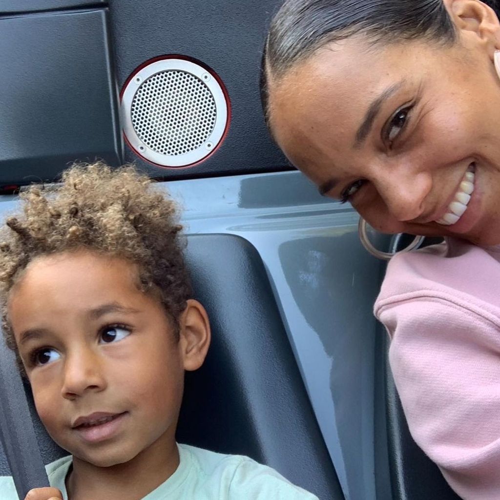 Alicia Keys und ihr Sohn Genesis