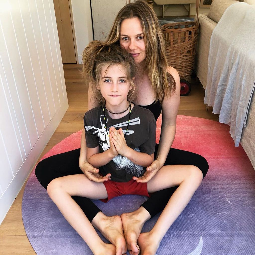Alicia Silverstone und ihr Sohn Bear im September 2019