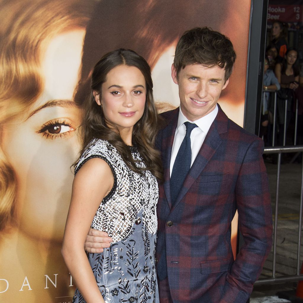 Alicia Vikander und Eddie Redmayne bei der Premiere von "The Danish Girl" in Westwood, November 2015