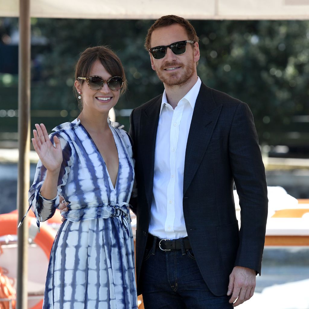 Alicia Vikander und Michael Fassbender 2016