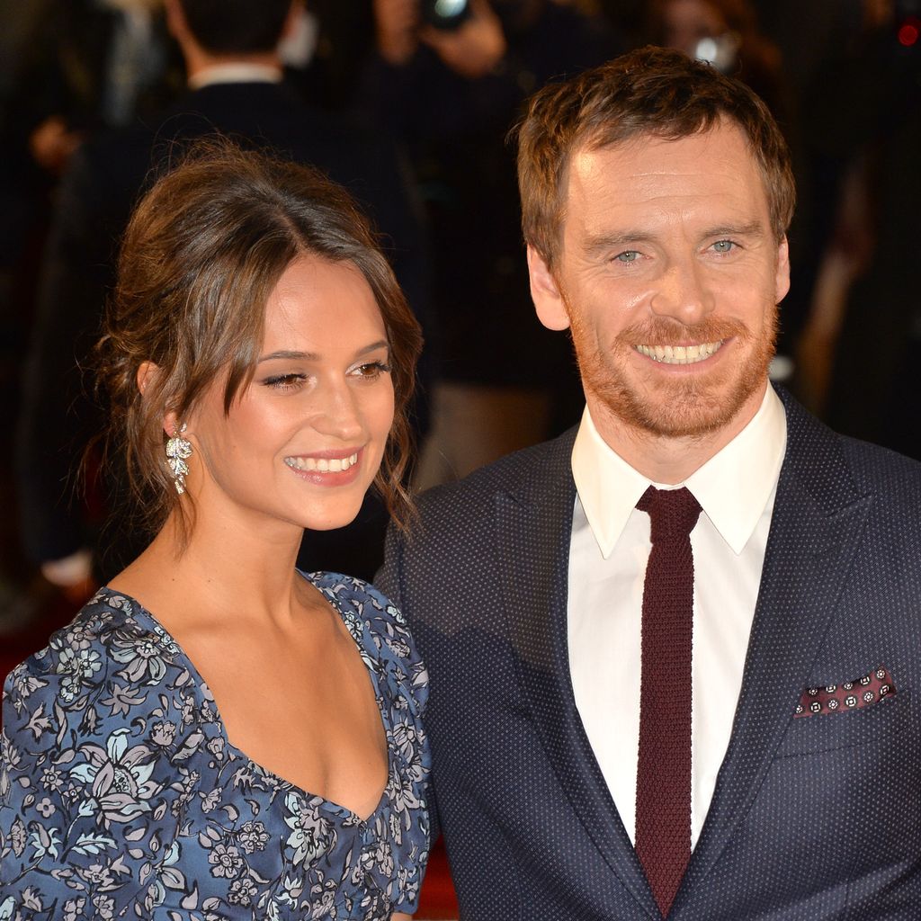 Alicia Vikander und Michael Fassbender bei der Premiere von "The Light Between Oceans" in London