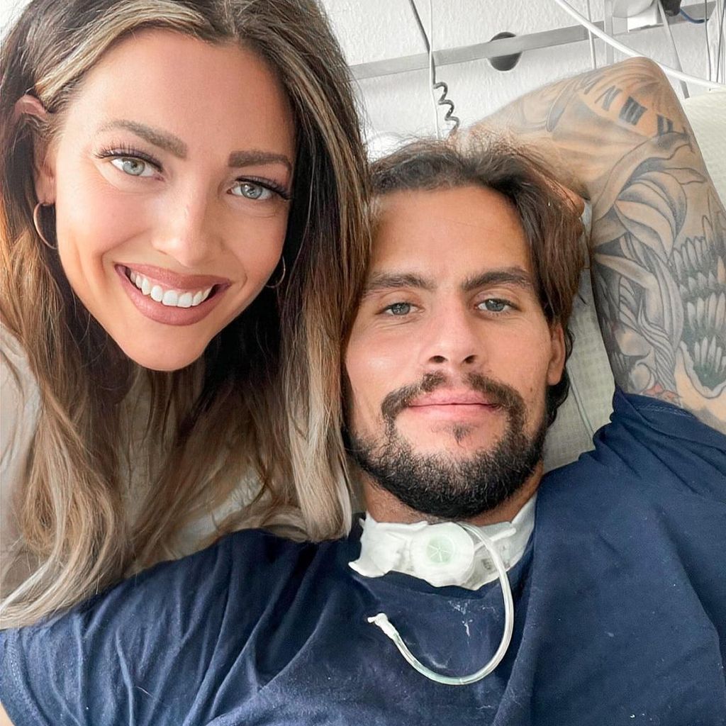 Aline Jost mit ihrem Mann Garrit