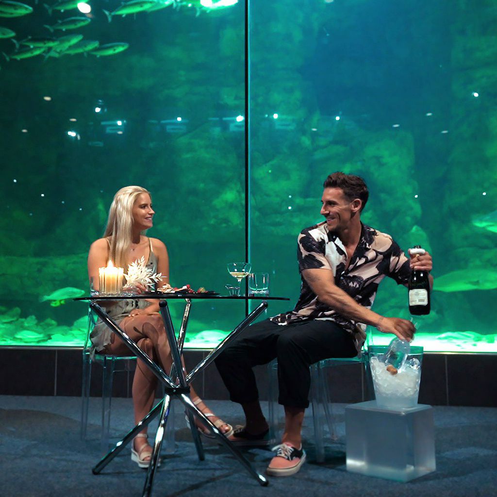 Aline und Mo in der fünften "Are You The One?"-Folge