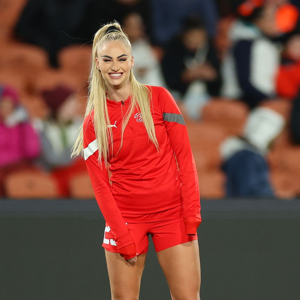 Alisha Lehmann bei der Fußball-Weltmeisterschaft 2023
