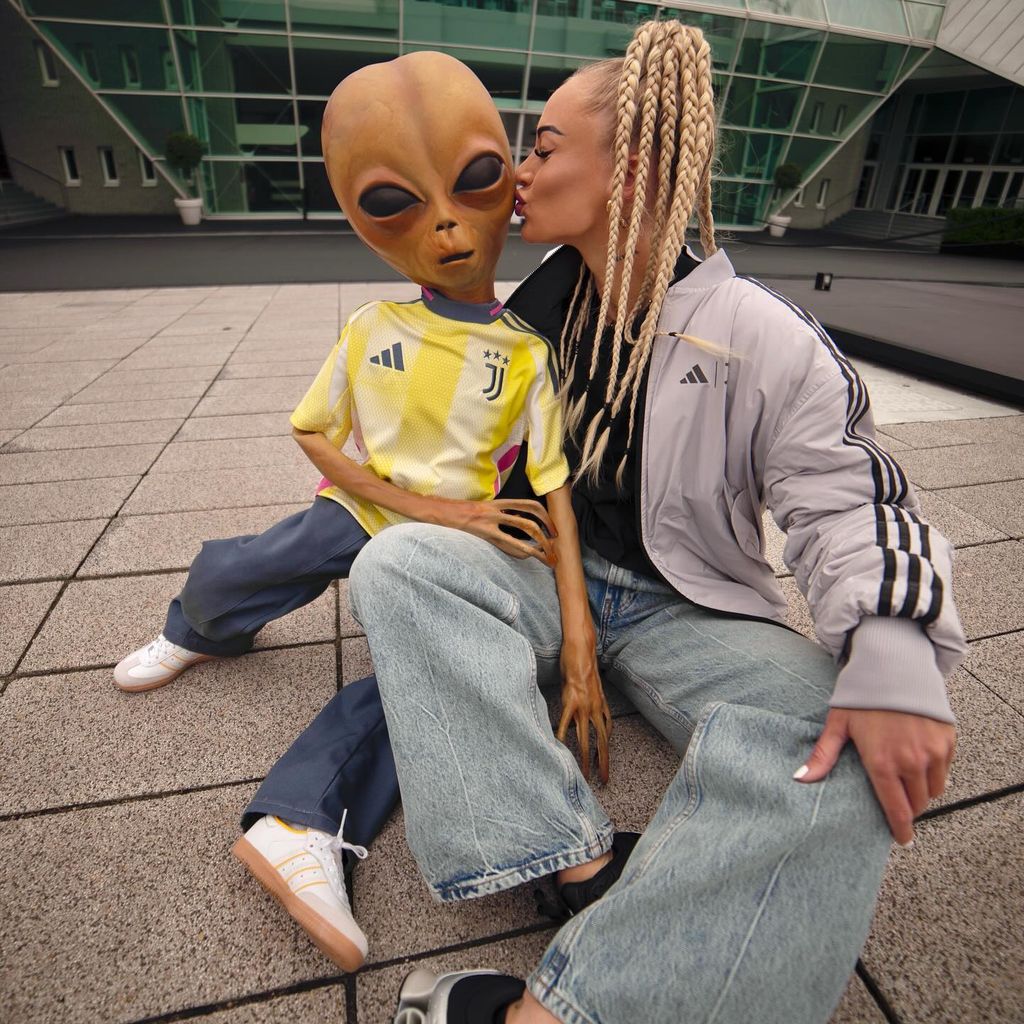 Alisha Lehmann und Lil Mayo