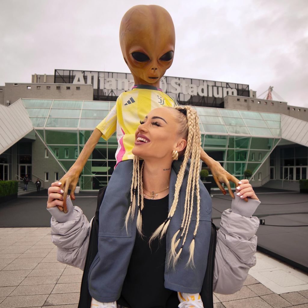 Alisha Lehmann und Lil Mayo