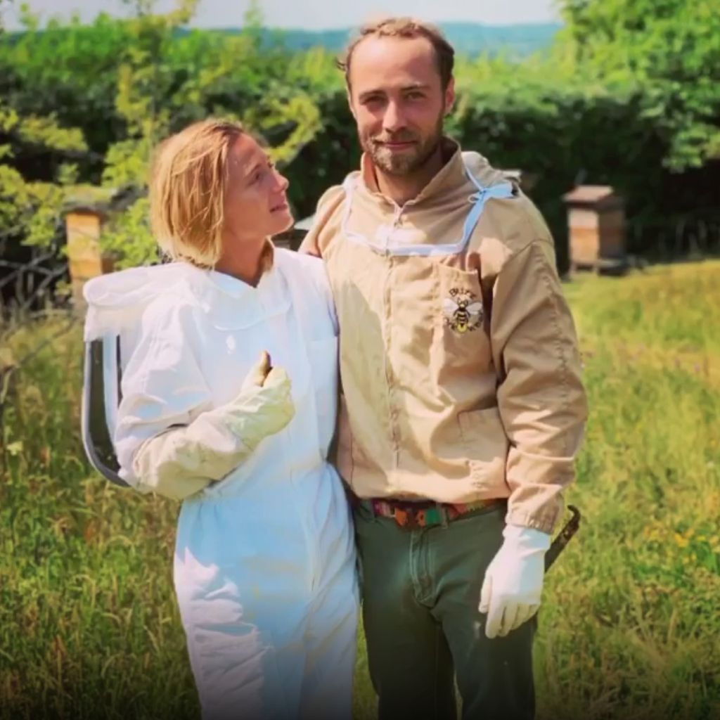 Alizee Thevenet und James Middleton im Juli 2020
