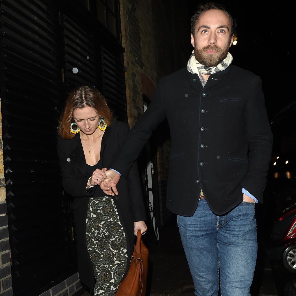 Alizee Thevenet und James Middleton im Dezember 2019 in London