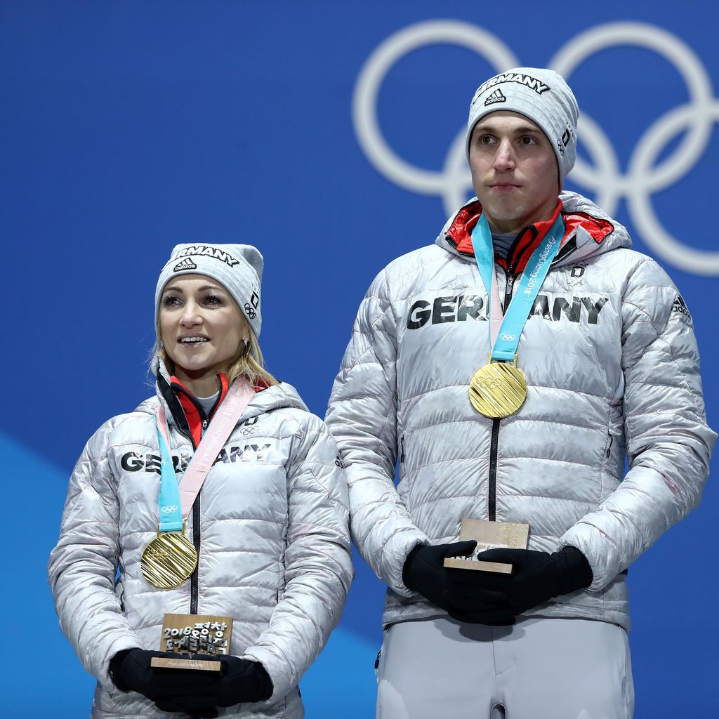 Aljona Savchenko und Bruno Massot in Pyeongchang