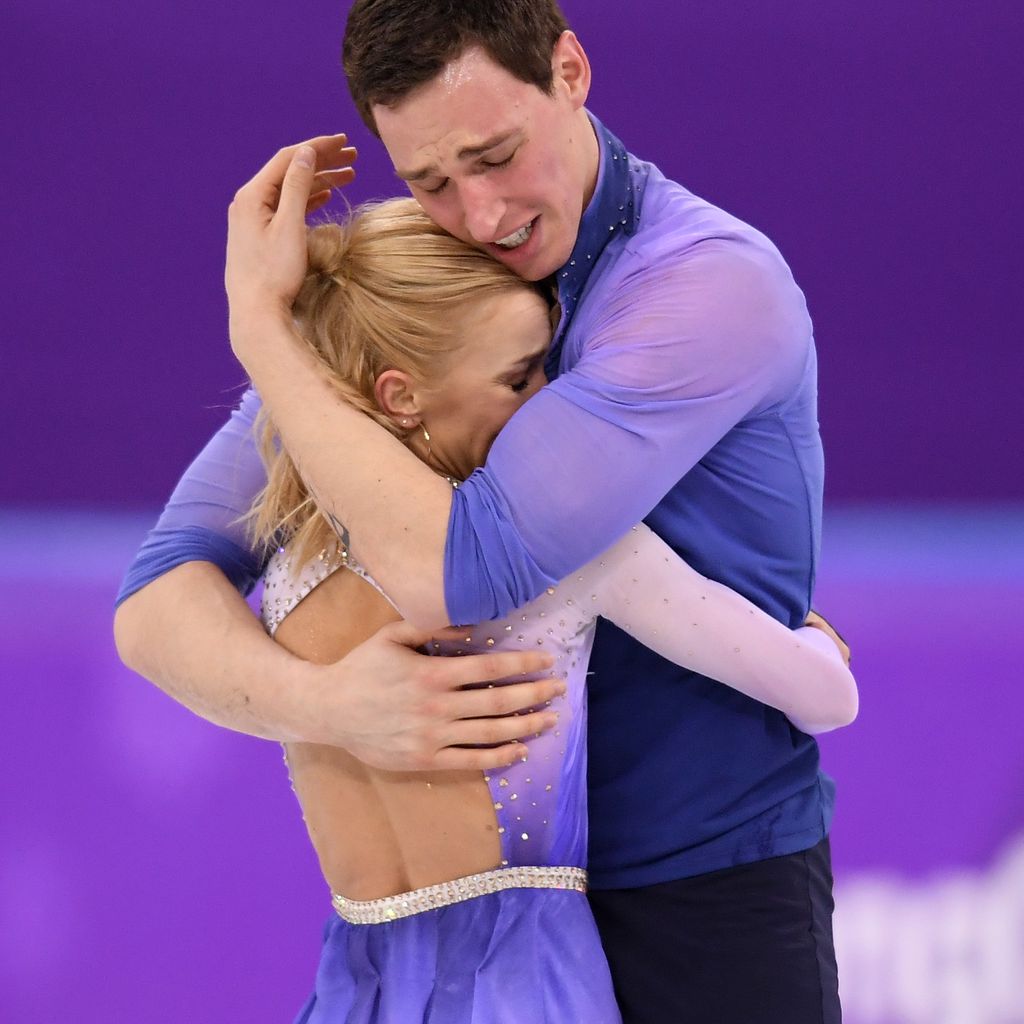 Aljona Savchenko und Bruno Massot bei den Olympischen Winterspielen 2018