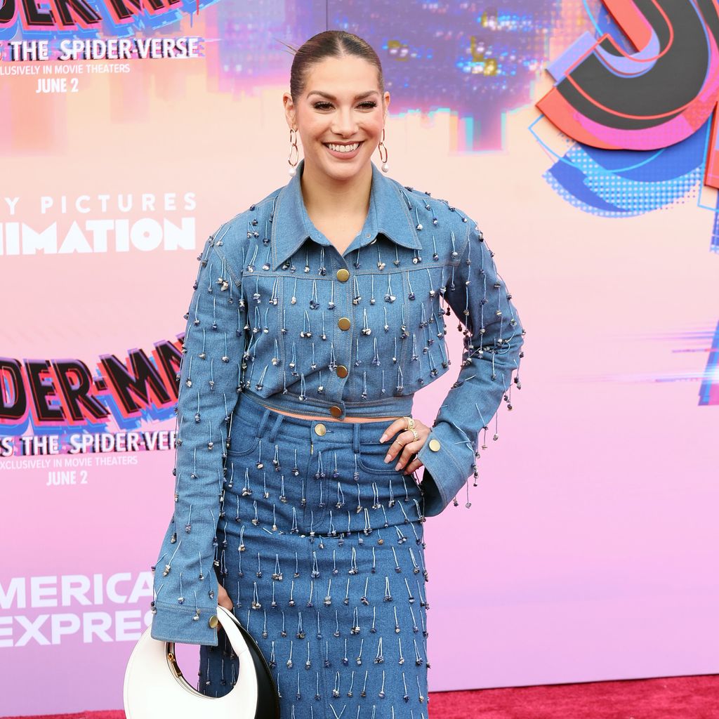 Allison Holker während einer Filmpremiere
