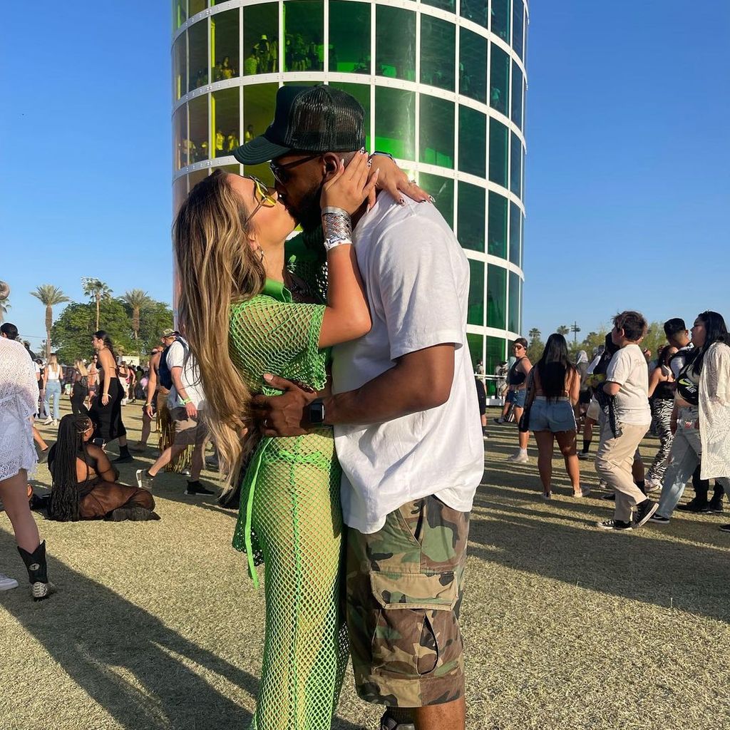 Allison Holker und Stephen "tWitch" Boss beim Coachella 2022