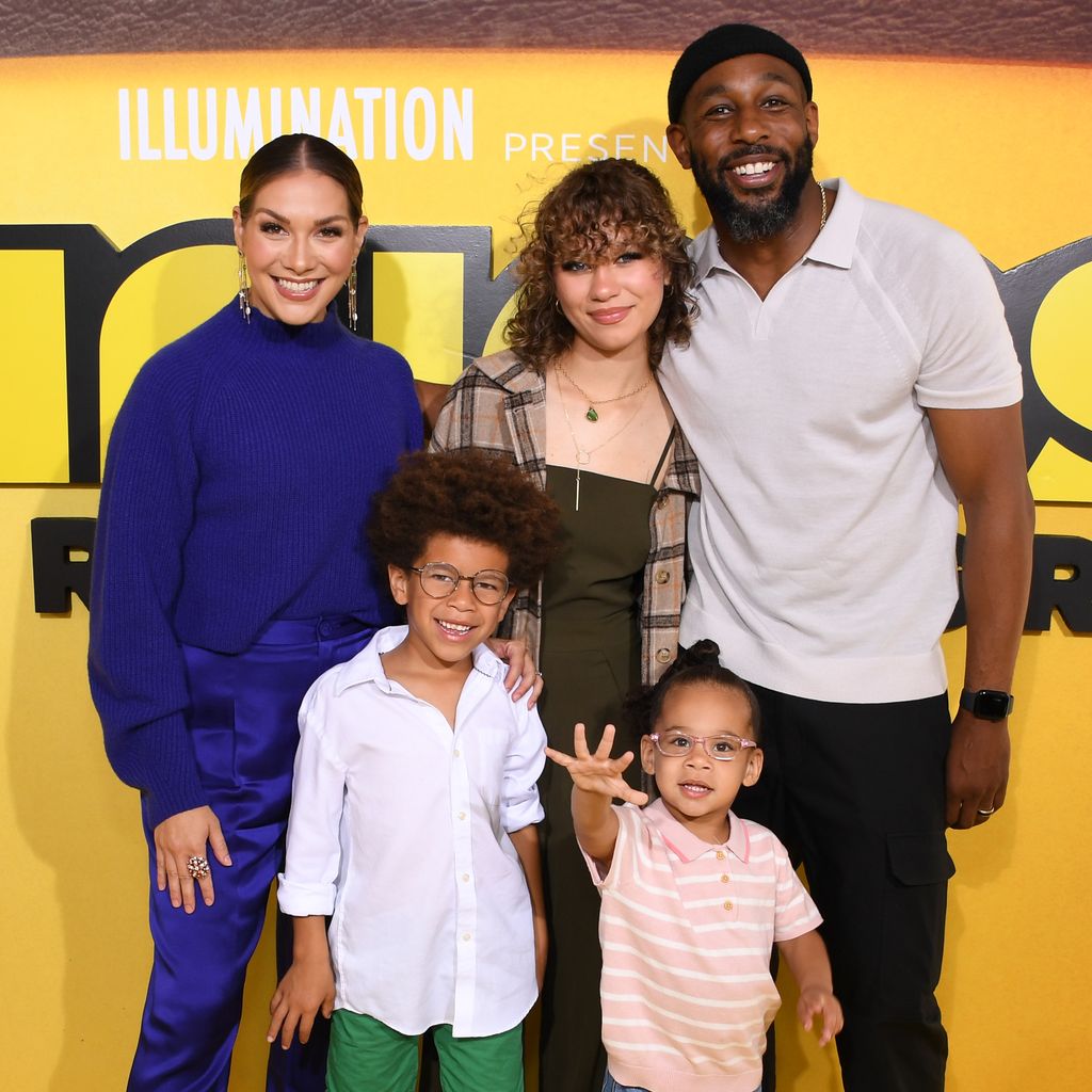Allison Holker und Stephen "tWitch" Boss mit ihren Kindern im Juni 2022