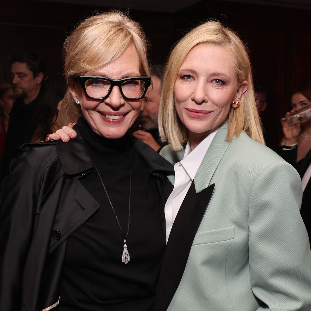 Allison Janney und Cate Blanchett im Rahmen der CAA Pre-Oscar Party