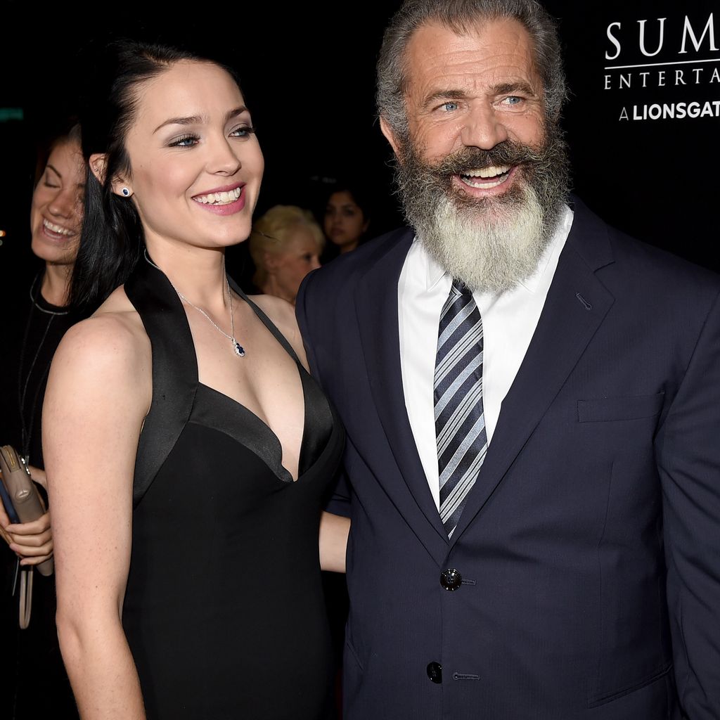 Rosalind Ross und Mel Gibson bei einem Screening für "Hacksaw Ridge" in Beverly Hills