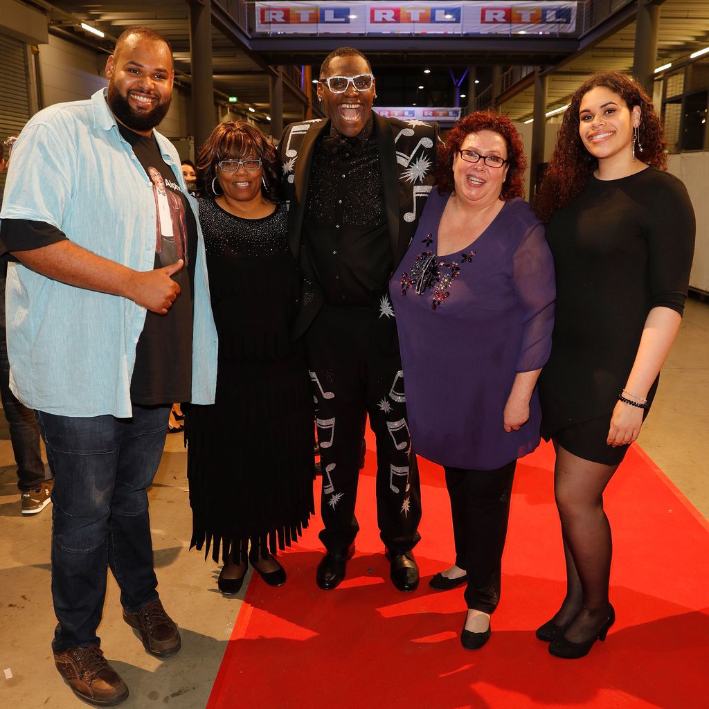 Alphonso Williams beim Finale von DSDS im Jahr 2017